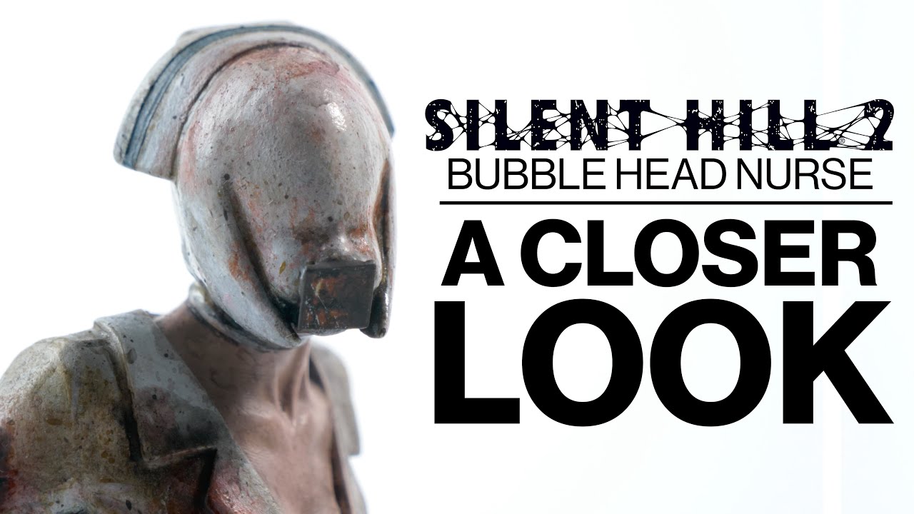 A Closer Look At Silent Hill Bubble Head Nurse Statue Youtube