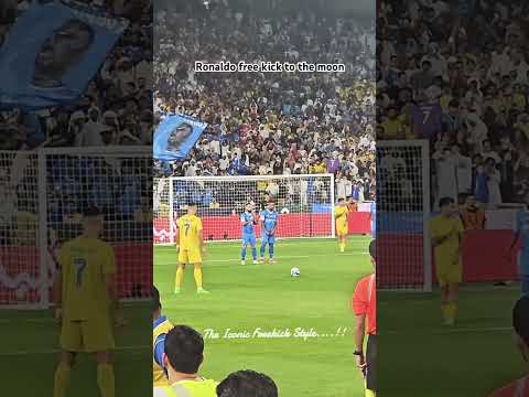 Ronaldo freekick to the moon #ronaldo #colepalmer #final #chelsea #psg #usa #fifaclubworldcup #all