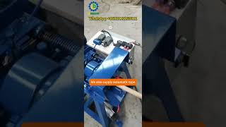 Wood Broom Handle Stick Ends Threading Machine | Wood Round Stick Threading Machine 008613213263312