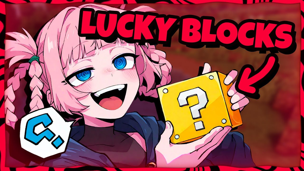 PROBAMOS LOS LUCKY BLOCKS DE MINECRAFT OTRA VEZ 😭😭😭