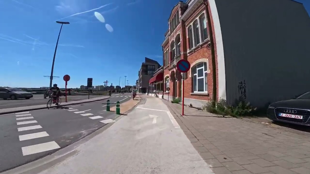 fietstrip de klinge temse