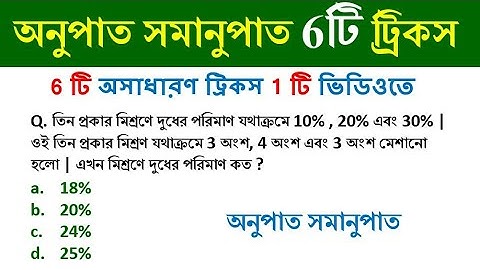 অনুপাত-সমানুপাত ট্রিকস | ratio and proportion tricks | simplification tricks | Math Tricks by Hasnat