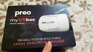 Teknosadan Aldığım Preo My Vr Box Kutu Açılımı