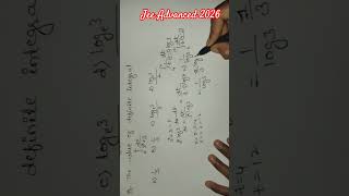 #jee Advanced 2026 # definite integral question with solutions