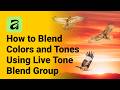 How to Blend Colors and Tones Like a Pro Using Live Tone Blend Group in Affinity