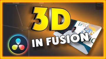 3D композиция в Davinci Resolve Fusion\3D composition in Davinci Resolve Fusion.