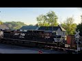 FULL Thermal Norfolk Southern Mine Train Returns to the Power Plant