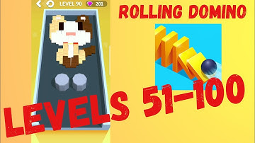 ROLLING DOMINO. Last levels 51-100 Walkthrough