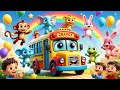 🎵 Magic Color Bus Song | Learning Colors for Kids 🌈