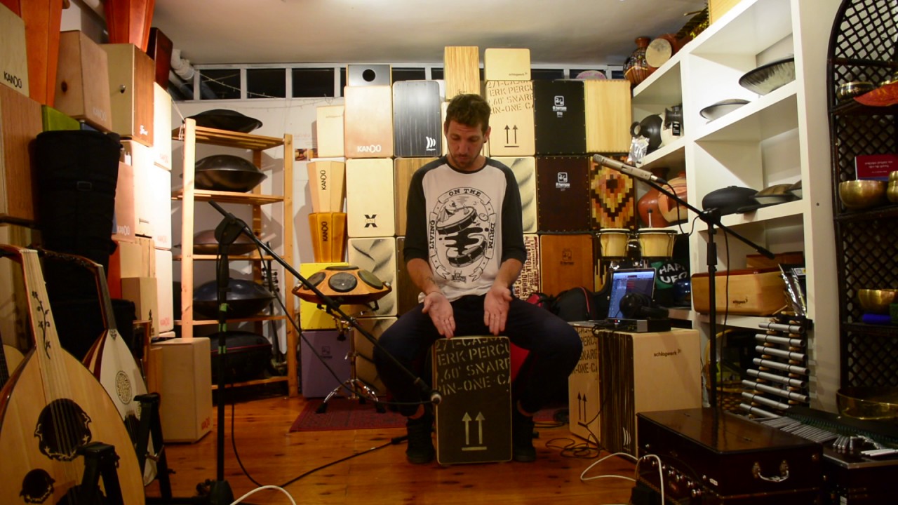 שיעור קחון למתחילים Cajon lesson YouTube