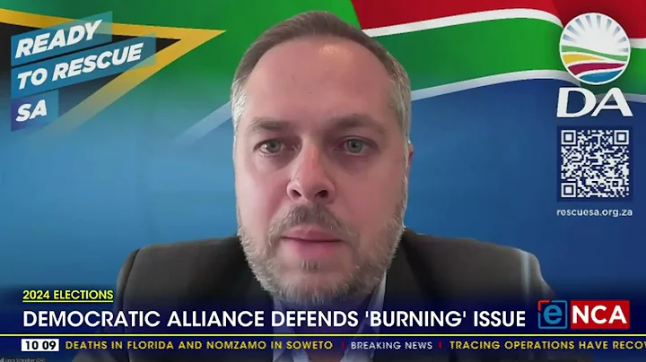 DA defends 'burning flag' TV ad - DayDayNews