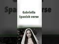 Gabriela Spanish Verse 