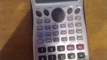 Casio FX 115MS Complex Number Tutorial