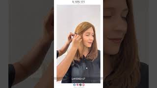 Layered Wig /باروكات عالية الجودة /Karkafi hair /Natural Hair/قرقفي للشعر المستعار /الشعر طبيعي