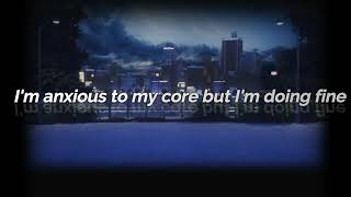 Video thumbnail of "EVEN THOUGH I'M DEPRESSED Lyric Video - Chase Atlantic"