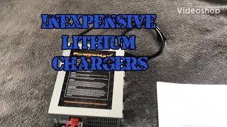 Powermax 55a Charger Inexpensive lithium battery chargers!