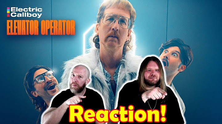 Musicians react to hearing Electric Callboy - ELEVATOR OPERATOR (OFFICIAL VIDEO)