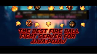 The best fire ball fight server for Minecraft Java/Pojavlauncher 1.20+ •|• McSpaceHunter