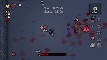 Binding of Isaac Afterbirth: Lilith vs Hush (Attempt 2)