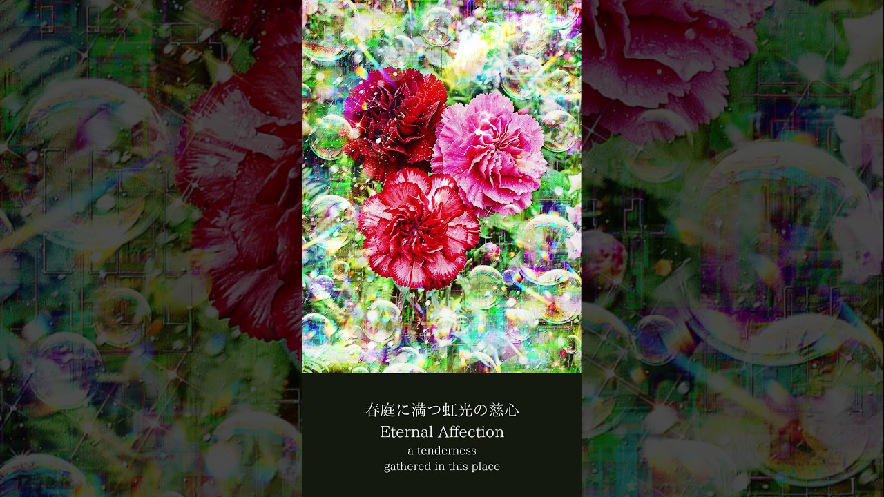 作品：a-2587 春庭に満つ虹光の慈心 Eternal Affection｜T_GAI(戒)