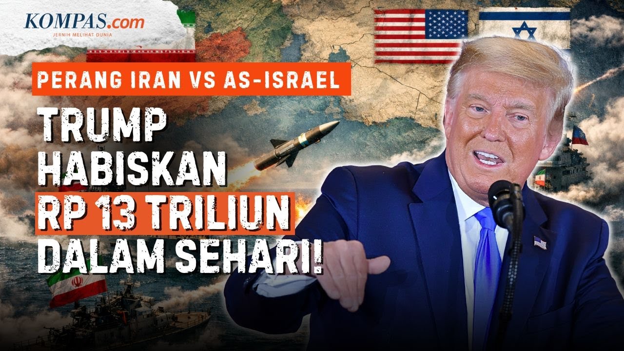 Cara Iran Eksploitasi Amunisi Terbatas AS, Trump Habis Rp 13 Triliun per 24 Jam