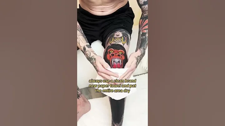 HOW TO HEAL A NEW TATTOO