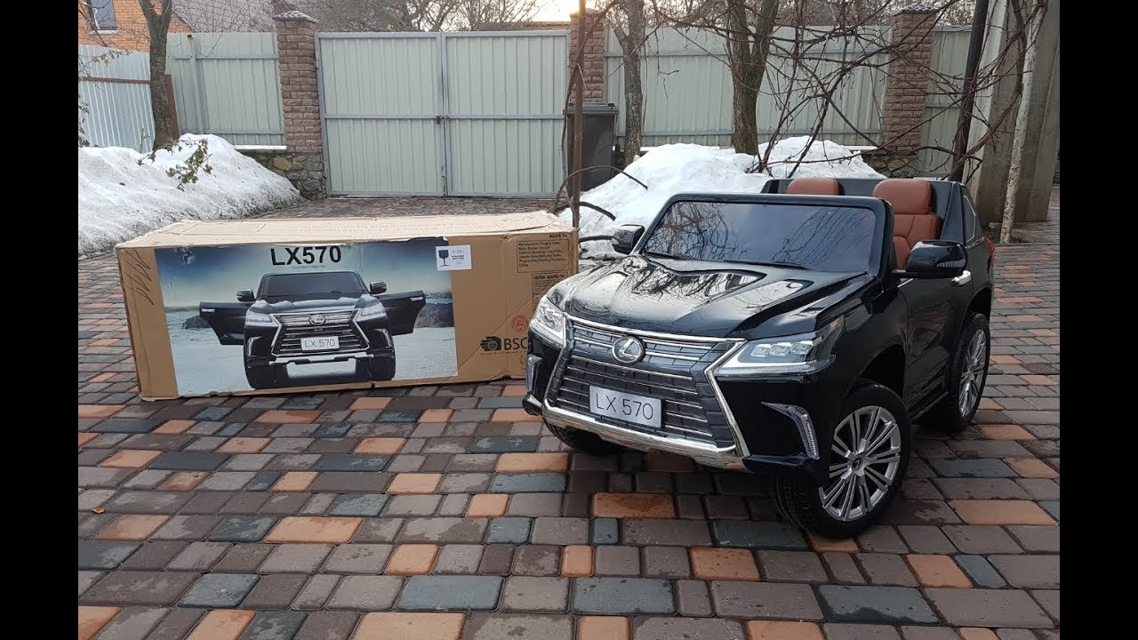 Детский электромобиль лексус lx570