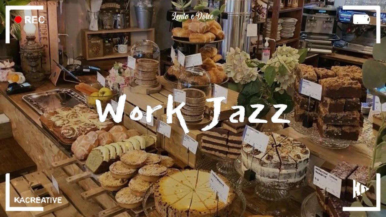 Fall Cozy Coffee Shop 4K - Smooth Piano Jazz Music for Relaxing ...