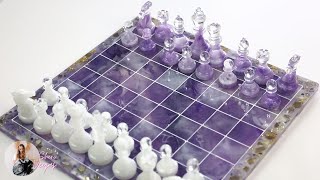Resin Marble/ Stone Effect Chessboard