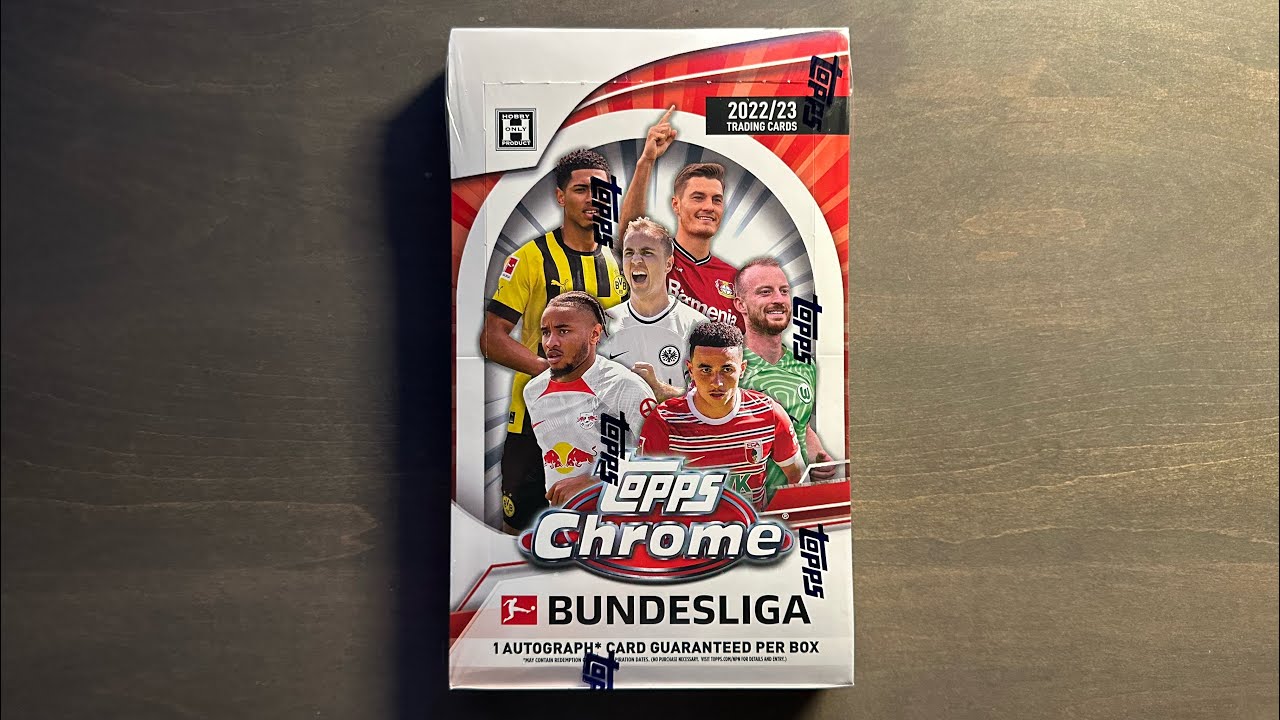 2022/23 Topps Bundesliga Chrome Hobby Box Opening - Ideal
