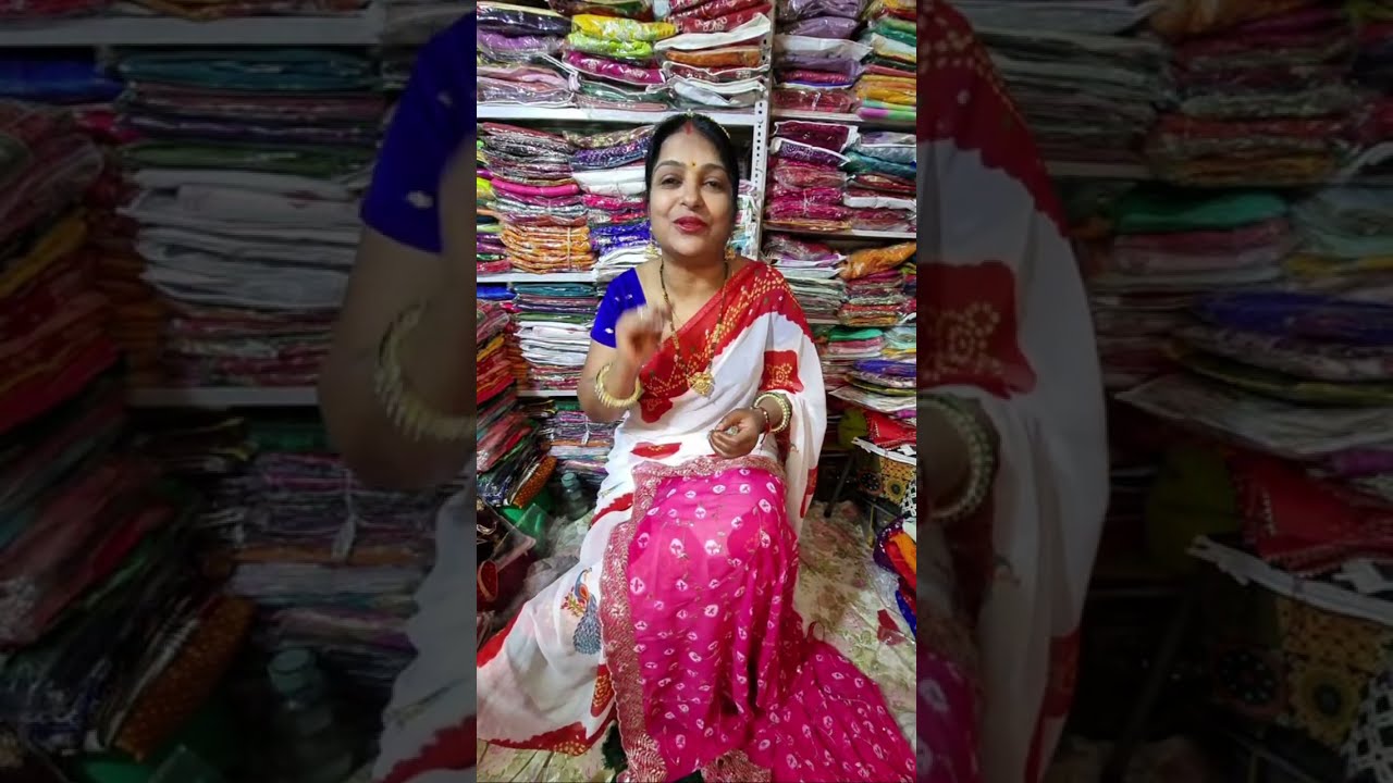 Kanav sarees💗 is live || single single piece bandhani dhamka in wholesale prices 😱❤️ 9413332270