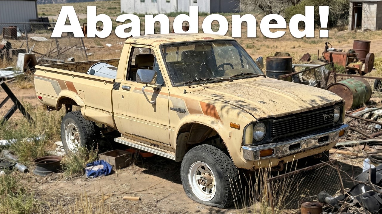 Will This Abandoned Toyota Truck Run & Drive Home?