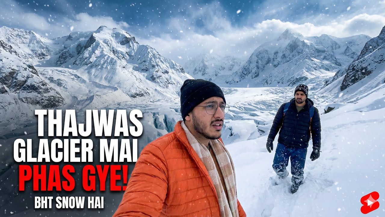 Thajwas Glacier & Sonmarg Mein Fass Gaye 😨 ||Kashmir Vlog ||Episode 3 || ZR Vlogs || 