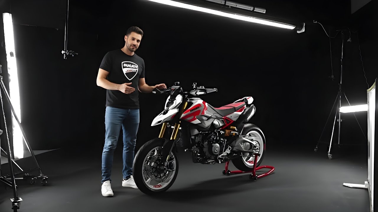 НОВЫЙ DUCATI HYPERMOTARD V2 2026 ГОДА, ПЕРВЫЙ ВЗГЛЯД!! - БОЛЬШЕ МОЩНОСТИ, МЕНЬШЕ ВЕСА, БЕЗ ДЕСМО!