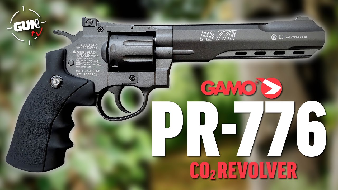 Является ли револьвер GAMO PR-776 CO2 пневматическим оружием, необходимым в вашей коллекции? Узнаем!
