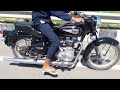 How to drive royal enfield bullet or classic step by step