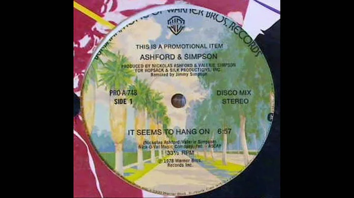 Ashford & Simpson - It Seems To Hang On (12 Inch M...