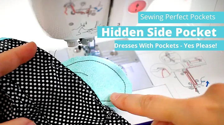 Come aggiungere una tasca alle cuciture laterali del vestito - Facile!