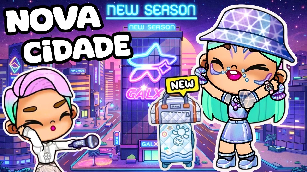 ROTINA NOS MUDAMOS para GALXE! A NOVA CIDADE do AVATAR WORLD