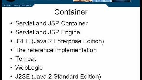 JSP The Container