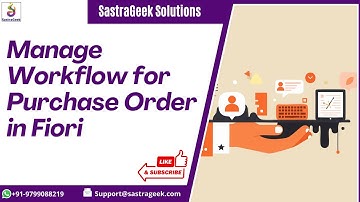 Manage Workflow for Purchase Order in Fiori
