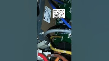 8HP TOSHIBA VRF RELAY NOT 🚫 WORKING 🔧🪛#shorts #airconditioner #yutubeshorts #maintenance #toshiba
