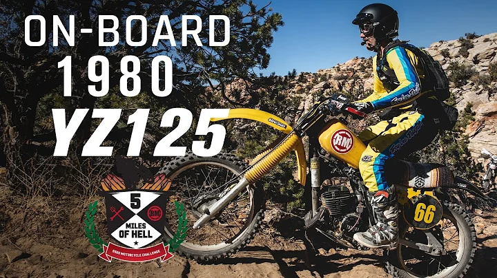 Riding a 1980 Yamaha YZ125 Dirt Bike Through 5 Miles of Hell