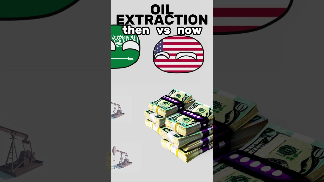 OIL - Now vs then - Saudi Arabia vs. USA 