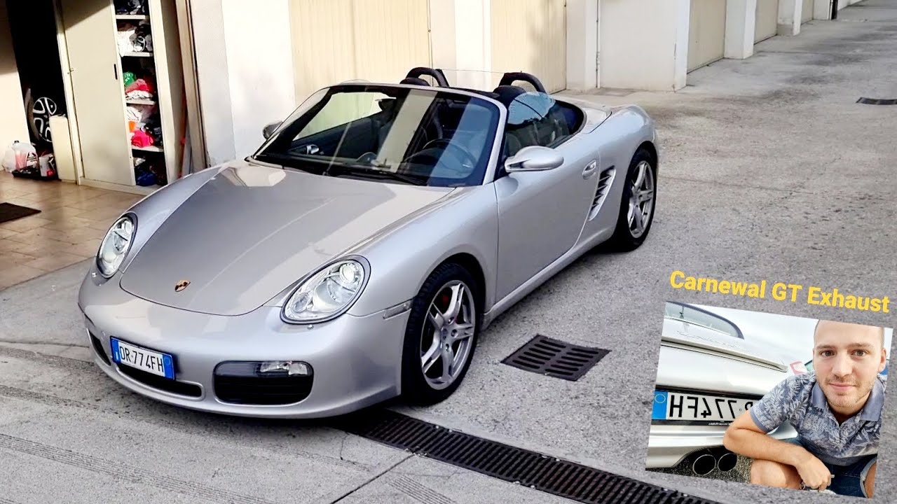 Ultimi upgrade alla Porsche Boxster s 987 - Scarico Carnewal GT Exhaust !
