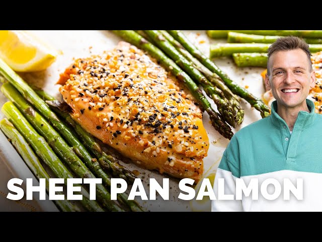 Bragg Seasoned Salmon and Asparagus - Meal Planning Mommies