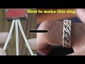 Making a ring from silver wirehow its madejewellery makinggold smith luke