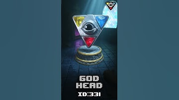 Isaac Items IRL #12 — God Head (3D Blender) #gaming #3d #animation