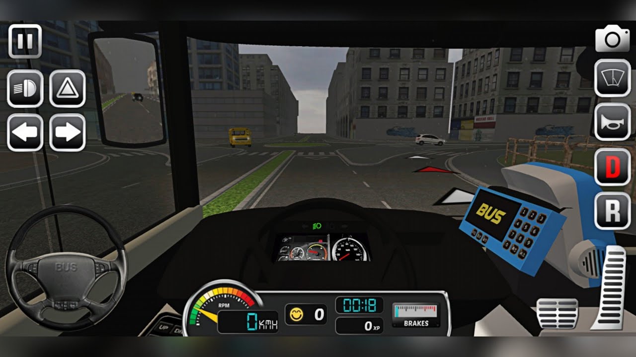 Bus Simulator 2015 !!! Bus Driving in Moscow City #2 | Android GamePlay