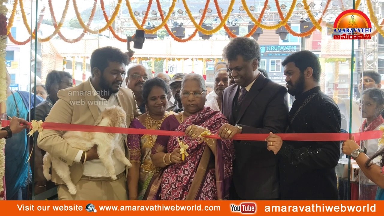 amaravathi:vsp-Vasavi Gold & Diamonds 4th Show room Grand Inauguration Program  in vizag
